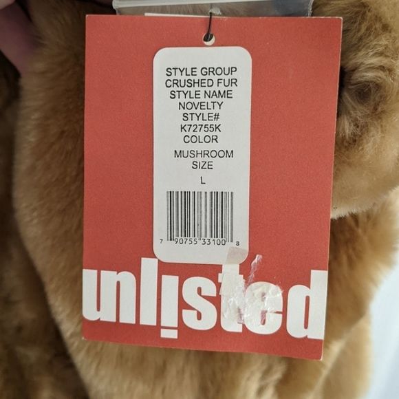 Faux Fur Jacket Unlisted by Kenneth Cole Large - Picture 6 of 8